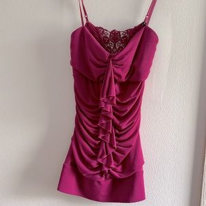 Takara Dark Pink Summer Top🩷